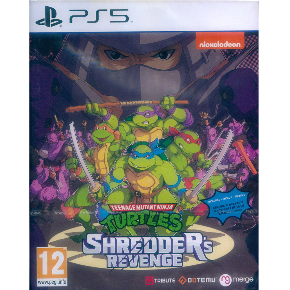 PS5 忍者龜：許瑞德的復仇 英日文歐版 Teenage Mutant Ninja Turtles: Shre【一起玩】