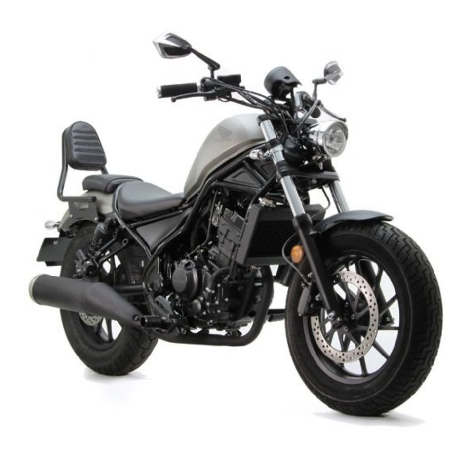 Rebel 1100T DCT後靠背 適用於Honda叛逆者500改裝後靠背 Rebel 1100T DCT腳踏車機可調