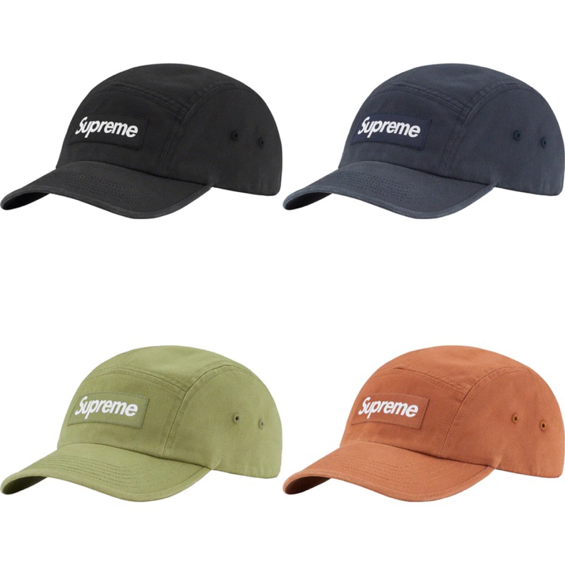 当店の記念日当店の記念日Supreme Washed Chino Twill Camp Cap