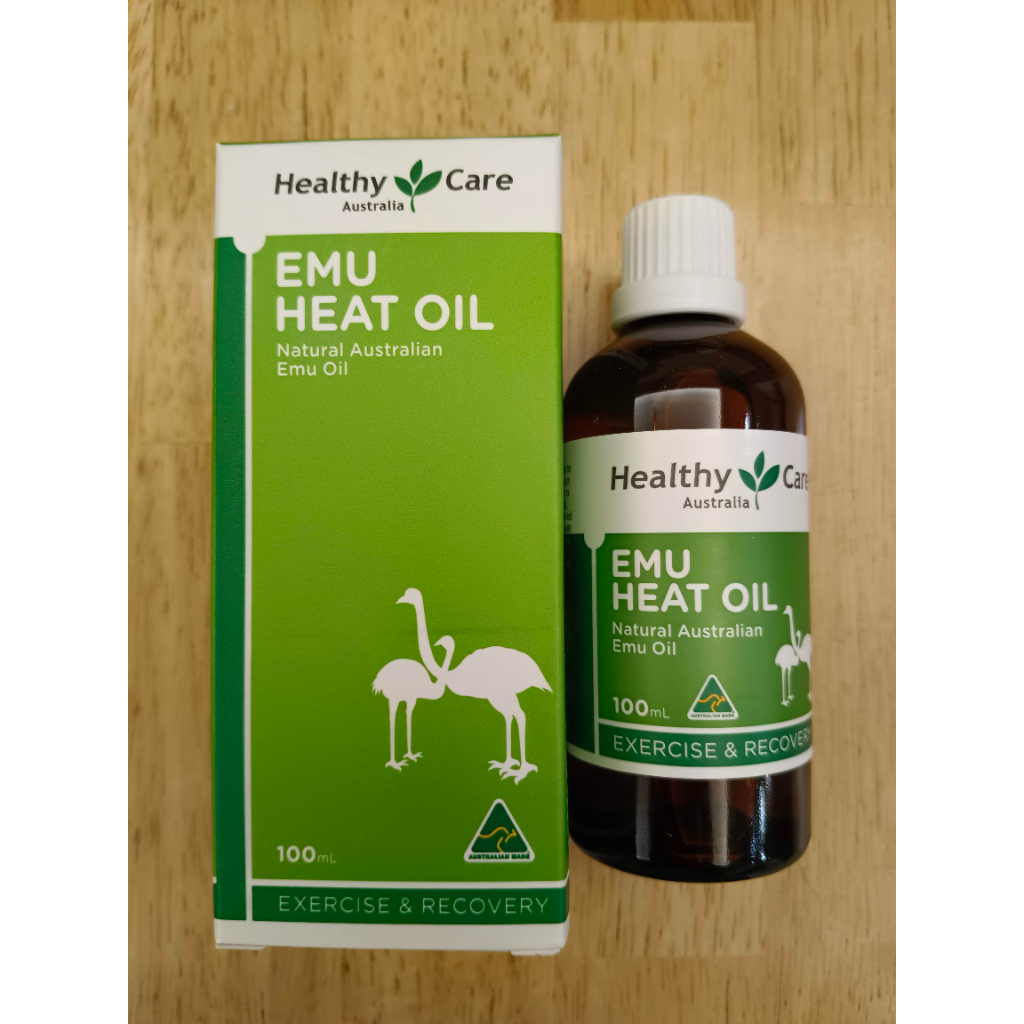 【瑪姬阿姨】澳洲Healthy care Emu Heat Oil 鴯鶓油(按摩油) 100ml
