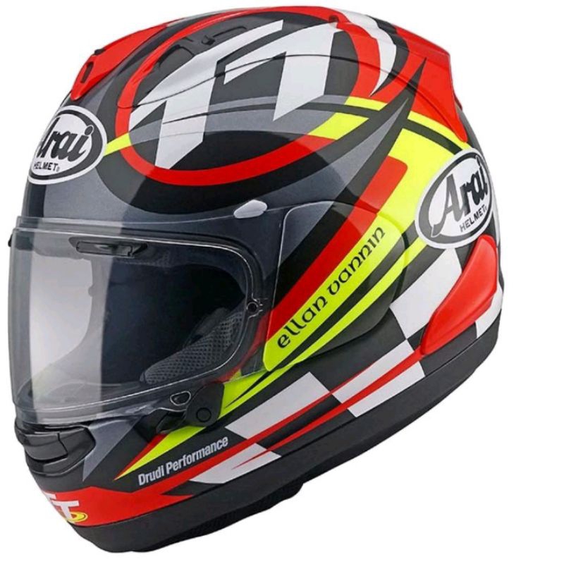 ARAI RX-7X 曼島TT 2023年 頂級 選手 彩繪 特定 限量 全罩式安全帽
