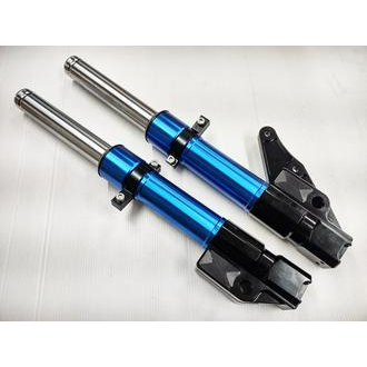 改裝前叉 光陽 GP 125 K1 新名流 奔騰 XSENSE 新豪邁 VP G5 G6E 10吋框左卡 碟煞 前避震器