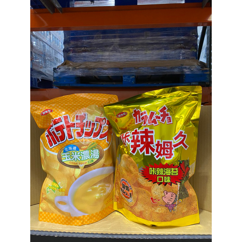 好市多代購♥️湖池屋玉米濃湯/卡辣姆久海苔、500g