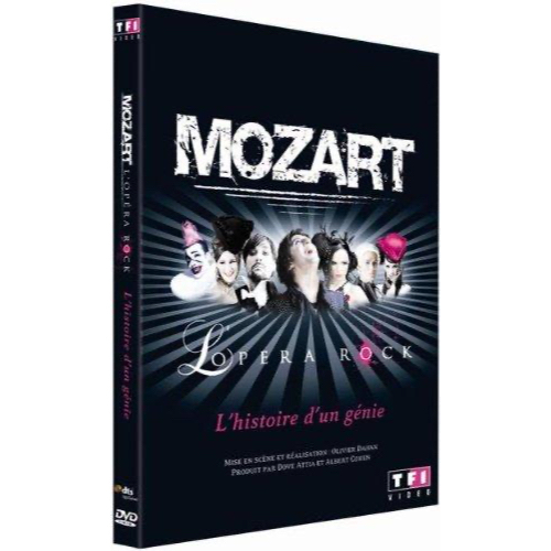 (法版音樂劇)Mozart, l'Opera rock搖滾莫札特DVD現貨供應