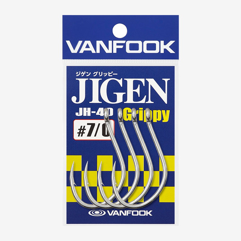 Vanfook JIGEN Grippy  JH-40 鐵板鉤 鐵板路亞 路亞