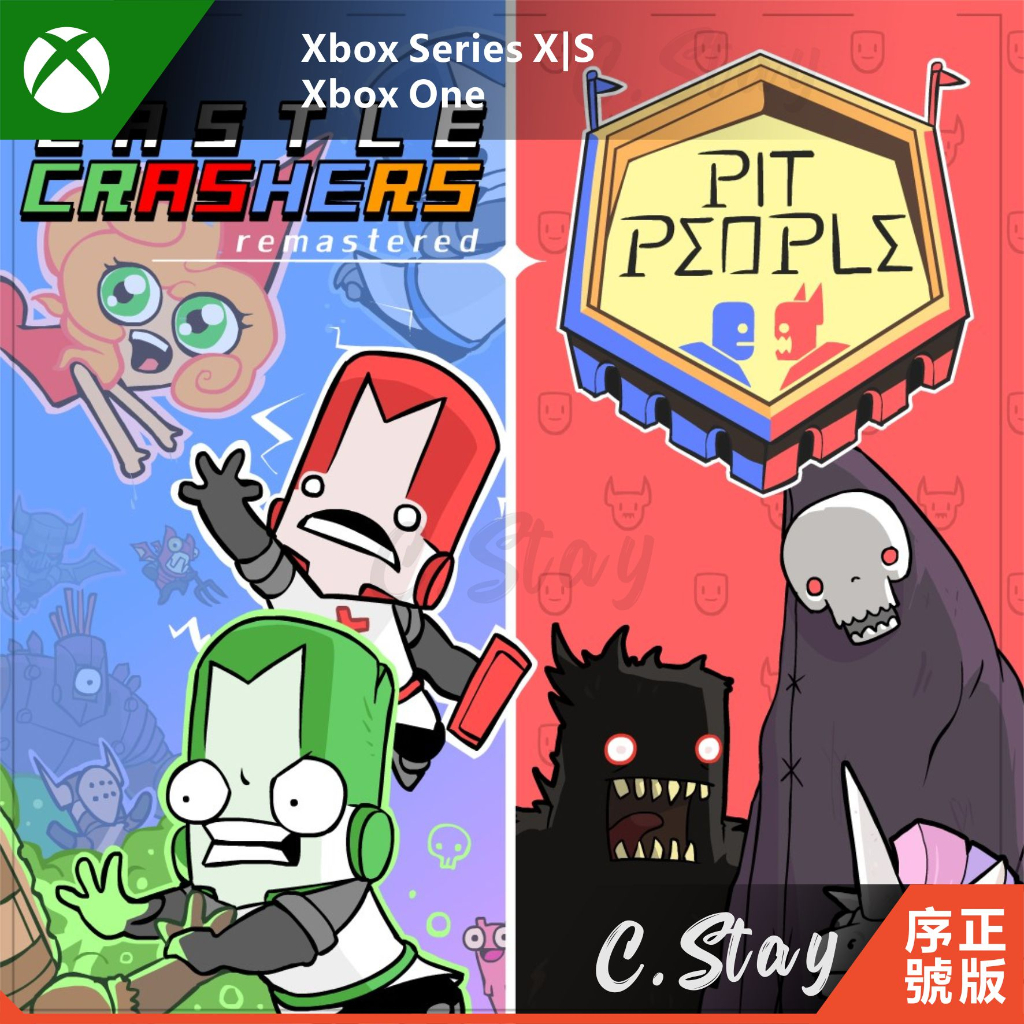 城堡毀滅者 重製版 XBOX 同捆包 中文 castle crashers XBOX ONE SERIES X|S