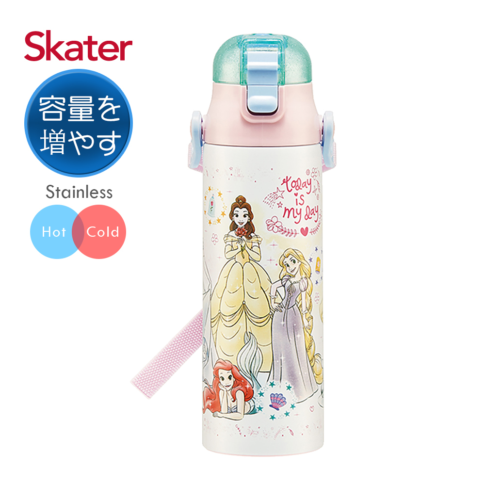 Skater 不鏽鋼(580ml)直飲保溫水壺-迪士尼公主My Day[免運費]