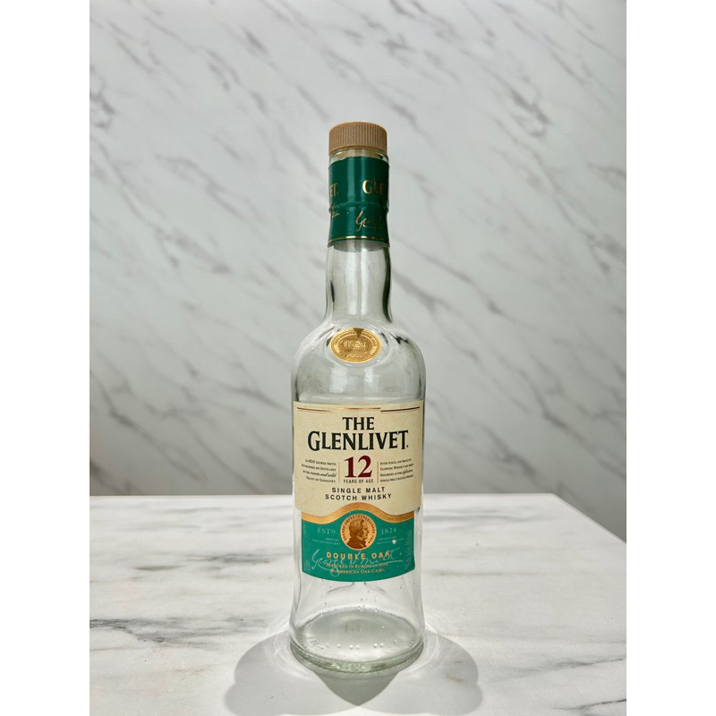格蘭利威 12 年單一麥芽蘇格蘭威士忌 0.375L「空酒瓶」