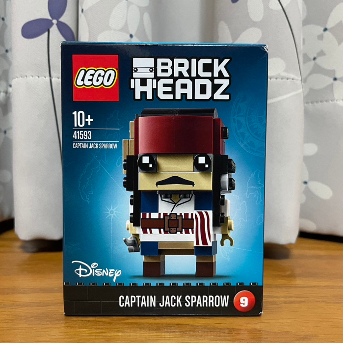 【椅比呀呀|高屏市區可面交】LEGO 樂高 41593 大頭系列 傑克船長 Jack Sparrow 絕版