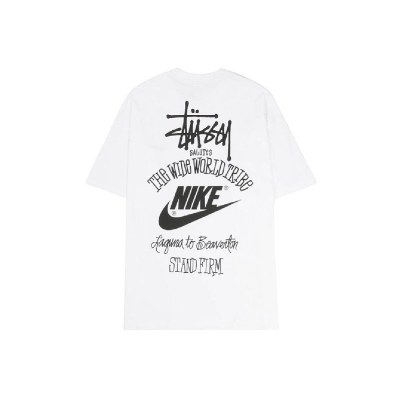《Mr.ORG》Stussy x Nike Men’s T-Shirt"white"