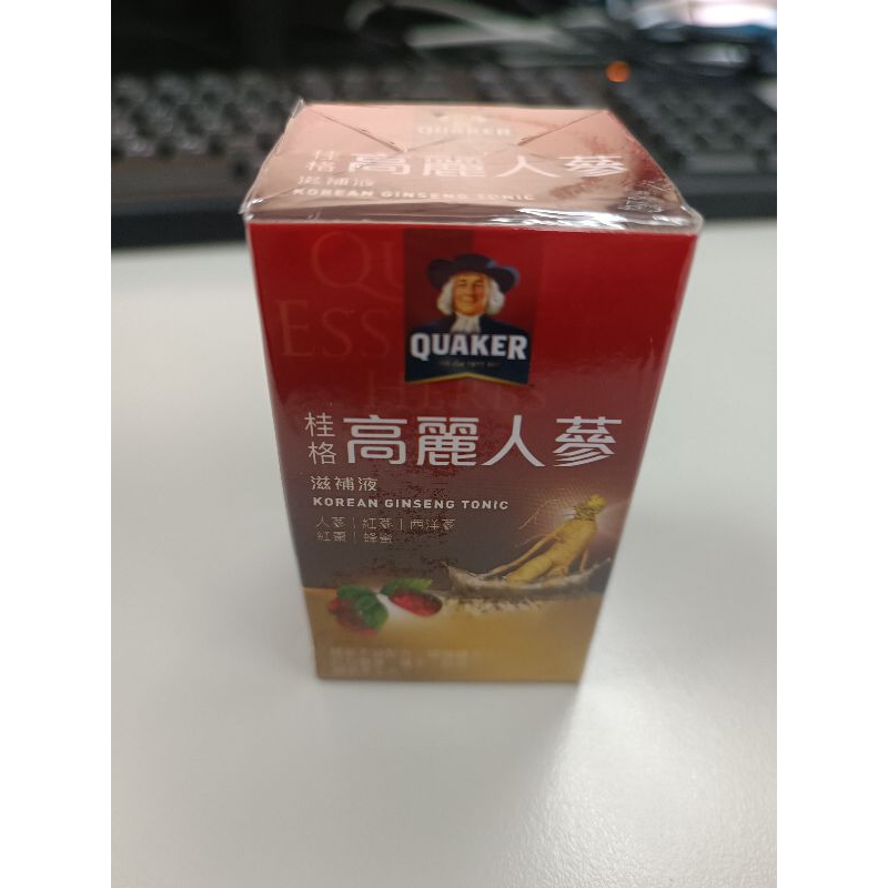 桂格 高麗人蔘 滋補液 60ML 2024/9/2到期 竹南面交