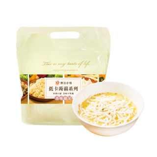 樂活e棧 低卡蒟蒻麵 燕麥拉麵+濃湯6入/袋 (低卡 低熱量 低糖 膳食纖維 飽足感 素食)