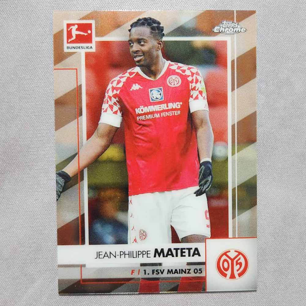 【正版】 2021 德甲 Mainz 05 美因茲05 Jean Philippe Mateta Topps 足球卡