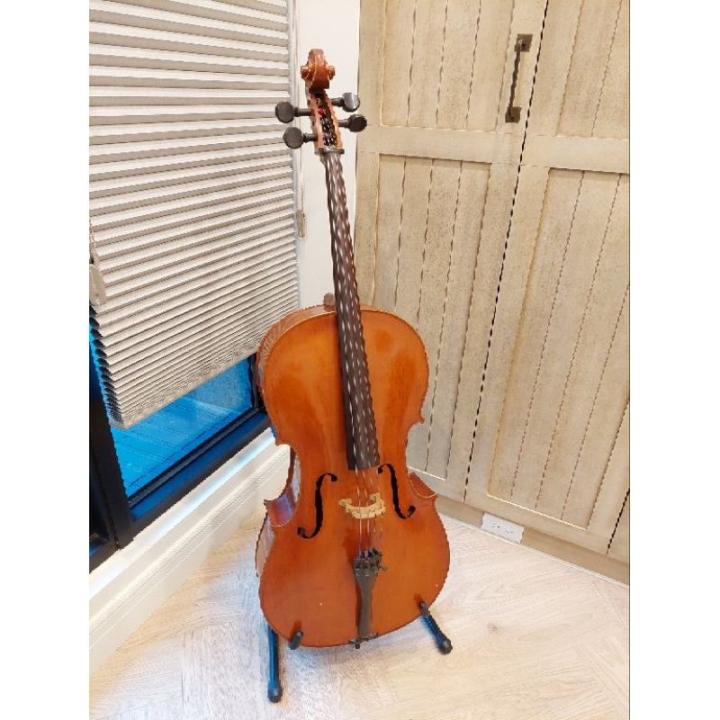 台製二手楓葉牌Maple Leaf Cello4/4型號201大提琴