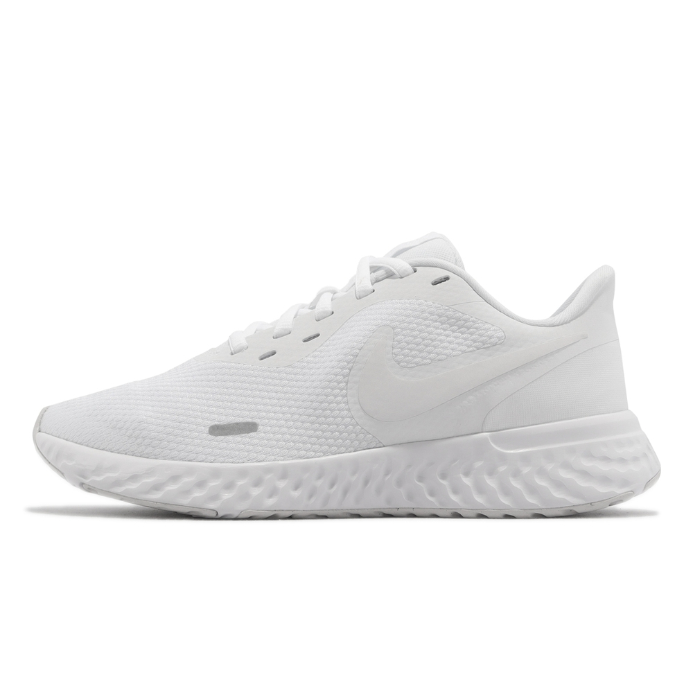 Nike 慢跑鞋 Wmns Revolution 5 女鞋 白 路跑 輕量 緩震 運動鞋 白色  BQ3207104