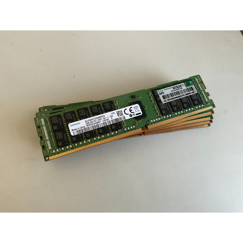 32G DDR4 ECC REG HP 記憶體 2400T