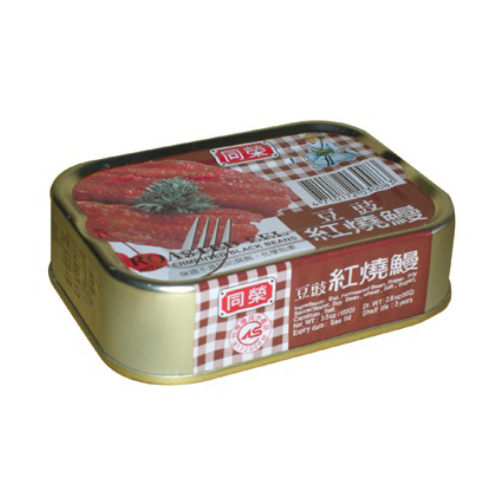 同榮豆豉紅燒鰻(易開罐)100g克 x 3【家樂福】