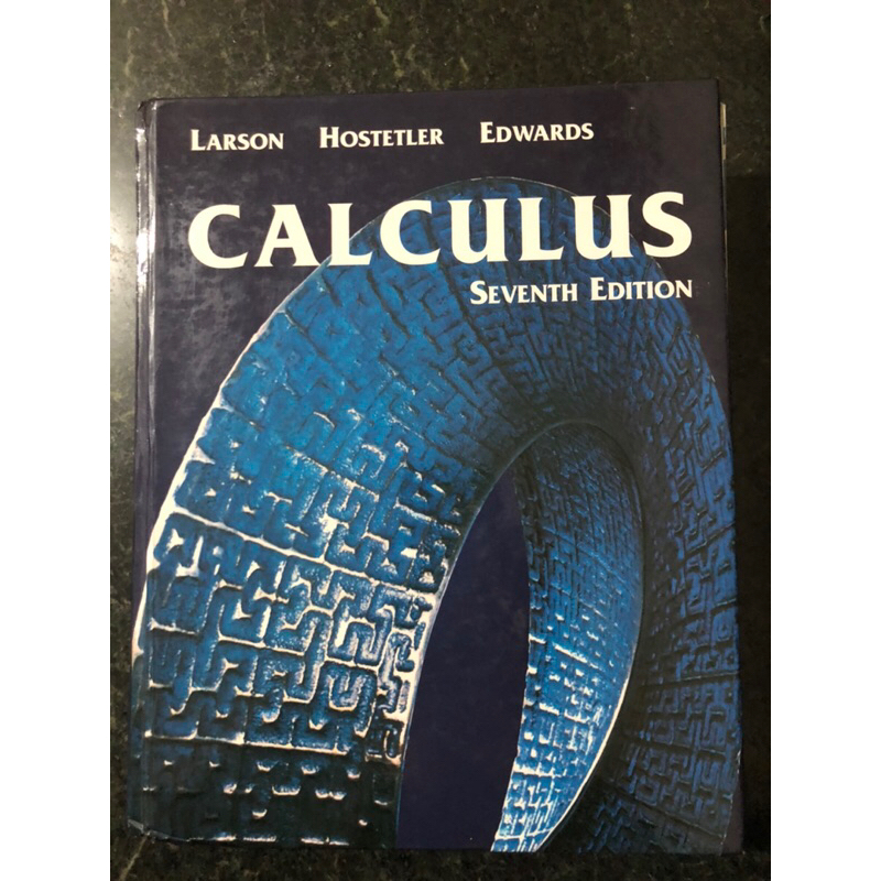 (二手書）微積分Calculus, 7th Ed., Larson Hostetler Edwards