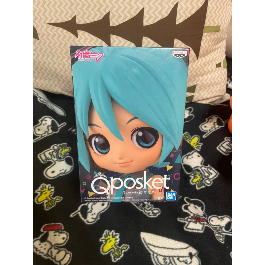 日本正版景品 初音未來 公仔 Qposket qp Q版公仔