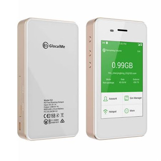 【GlocalMe空機】二手 G2 4G WiFi分享器 隨身無線網路 可分享5個裝置 附充電頭 充電線收納盒路由器