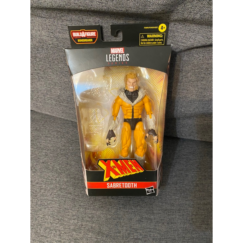 Marvel Legends 6吋 X-men 劍齒虎 無BAf