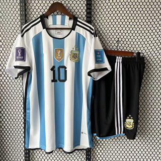 桃園出貨 2022卡達世界盃球衣 兒童足球衣 兒童世界盃球衣 梅西球衣兒童 MESSI 世足賽球衣兒童 三星阿根廷球衣