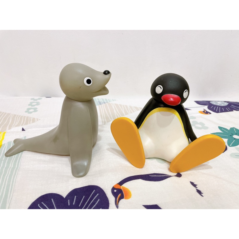 企鵝家族 pingu 海豹 robby  玩具 公仔 收藏 擺飾