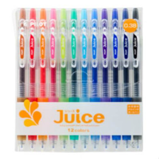 <文記購物> 百樂PILOT Juice果汁筆 鋼珠筆 LJU-120UF-S12｜0.38mm｜ 12入裝