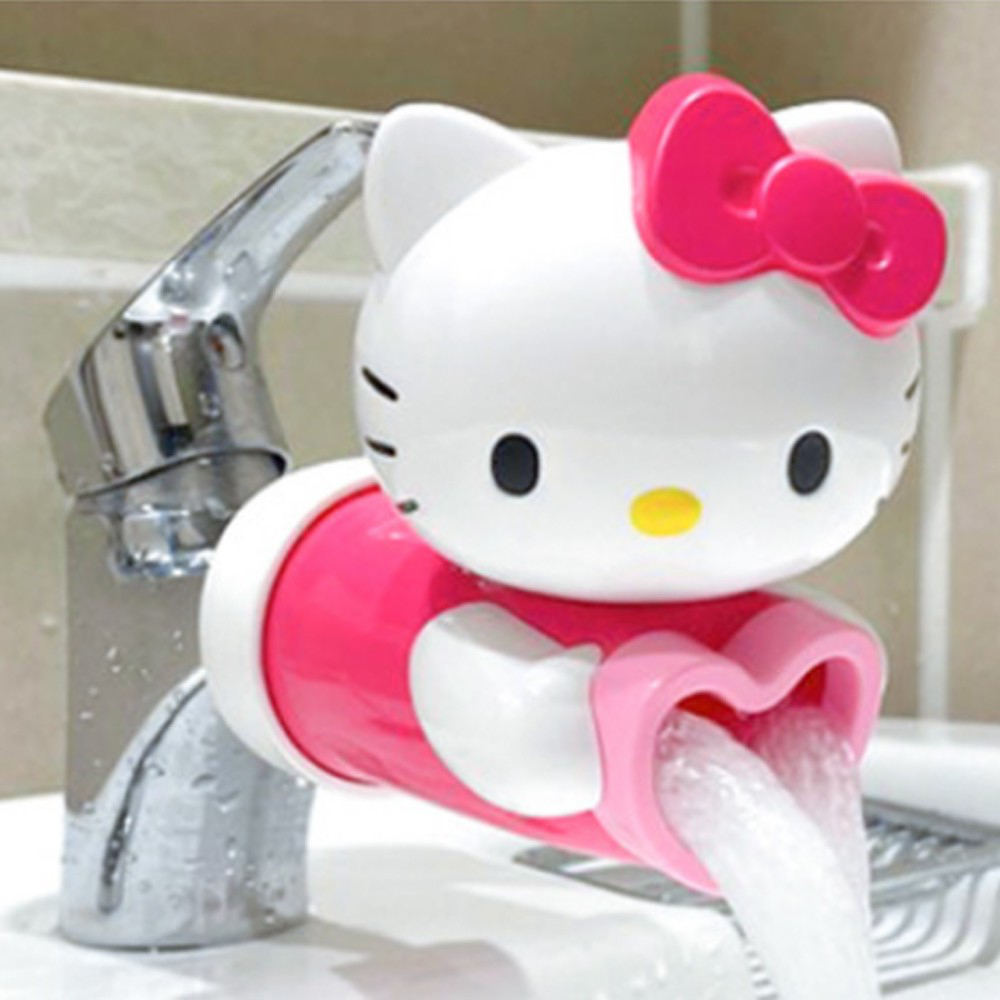 韓國 hello kitty 水龍頭延伸器 兒童輔助洗手器 造型水龍頭