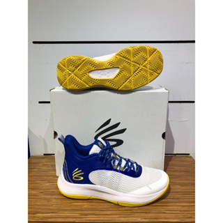 【清大億鴻】Under Armour UA男款 3Z6 籃球鞋 白藍色3025090-103