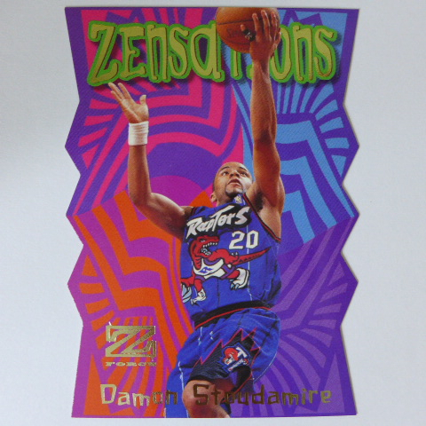 ~ Damon Stoudamire ~NBA球星/太空小飛鼠/史陶德邁爾 1998年.七彩切割設計.特殊卡