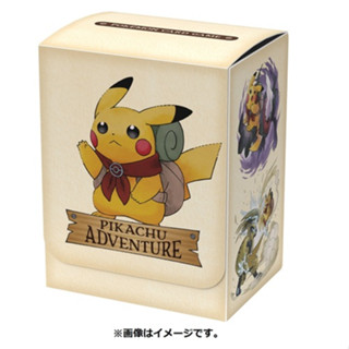 頂溪豬豬😊PTCG PIKACHU ADVENTURE 夢幻 皮卡丘 烈空坐 洛奇亞 寶可夢中心 寶可夢 卡盒 收納盒