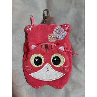 kiro貓 粉紅貓 立體造型 吊飾 小物 零錢包