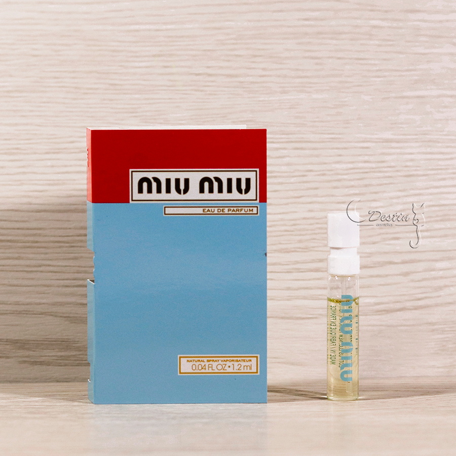 MIU MIU 淡香精 首款 同名淡香精 1.2ml 可噴式 試管香水 全新