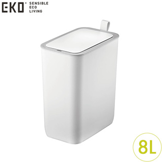 【EKO】莫蘭 智能感應環境桶 / HG1655WH(8L/白) | Tiamo品牌旗艦館