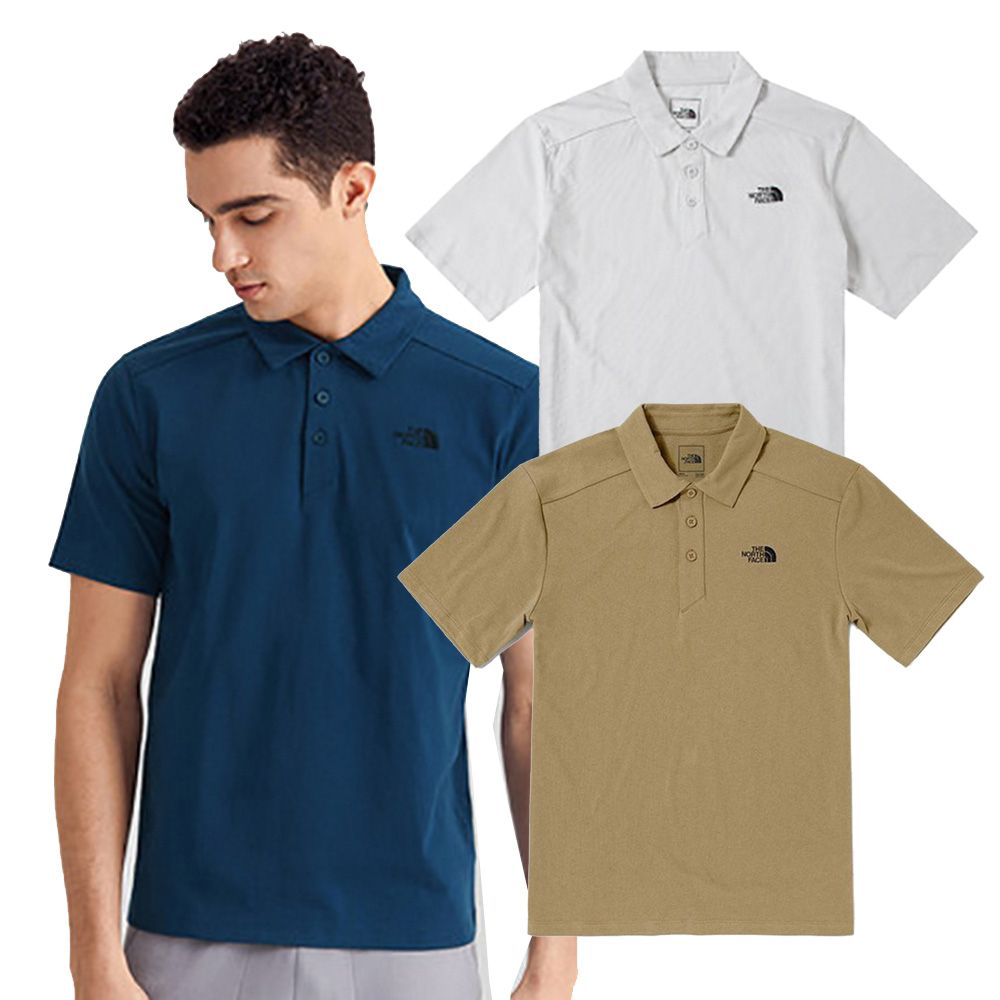 The North Face M MFO COTTON POLO 男 棉質透氣短袖POLO衫 3色 NF0A5B46-