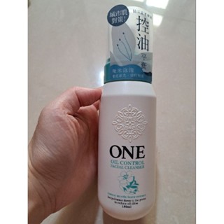 (2025/2月)ONE全面淨化洗顏慕斯(控油)180ml 洗面乳
