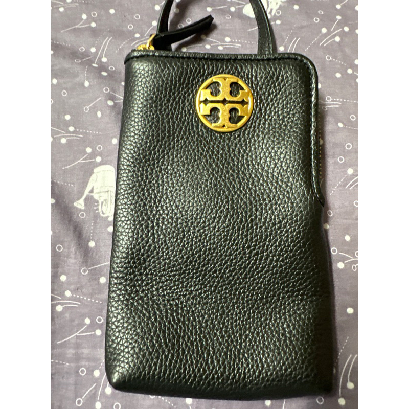 全新黑色TORY BURCH 黑色手機包