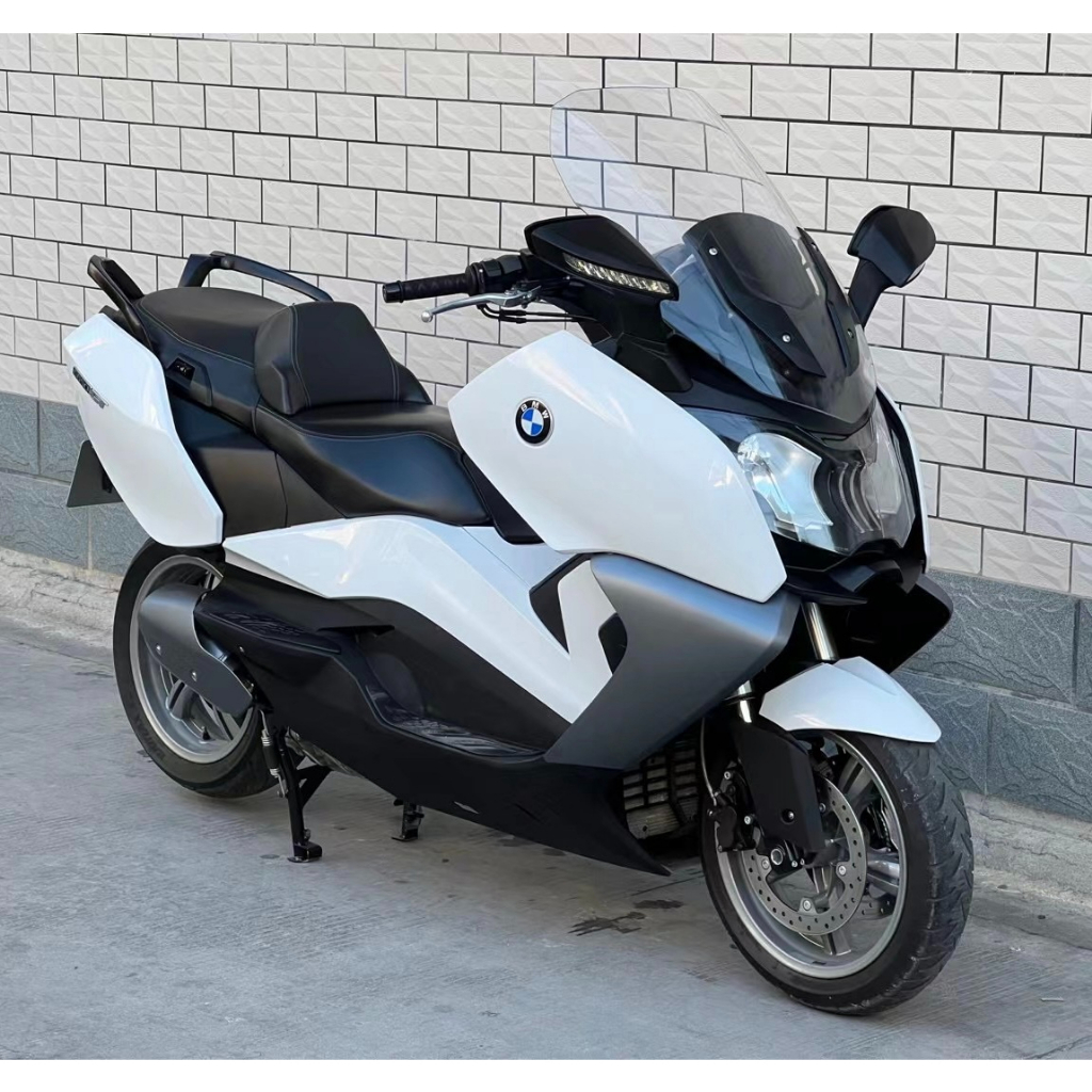 BMW C650儀表遮陽板套件 適用於寶馬BMW C650GT改裝大燈護片 BMW C650 Sport重機裝備擋風原車