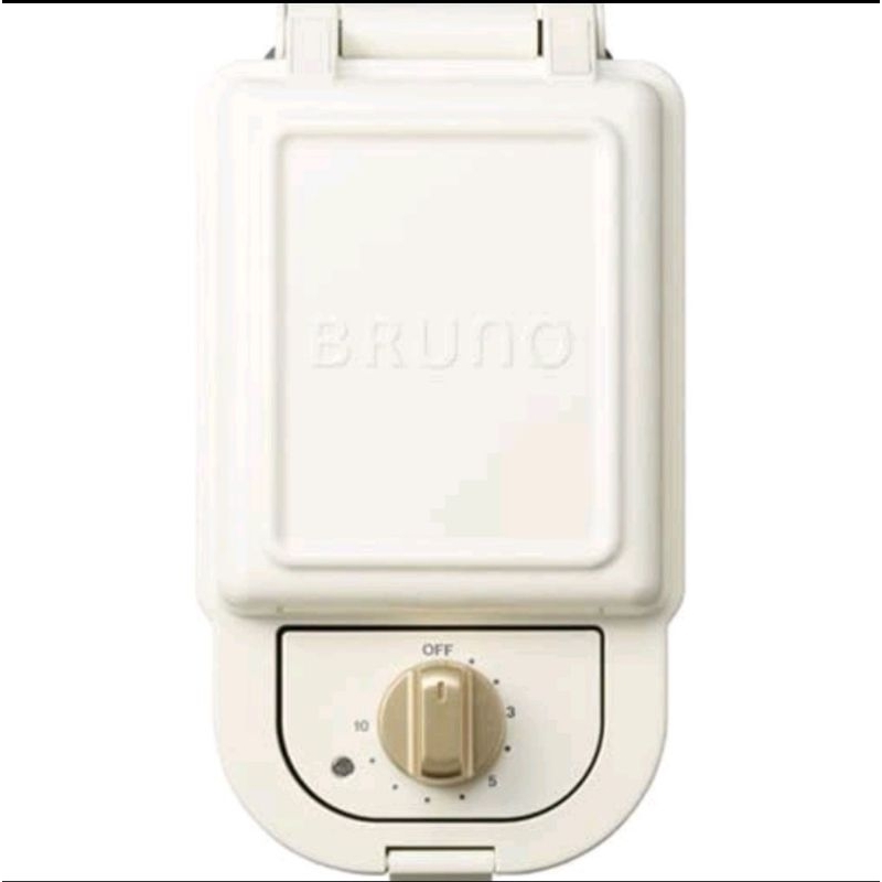 日本BRUNO BOE-043 白色 多功能鬆餅機 熱壓 三明治機