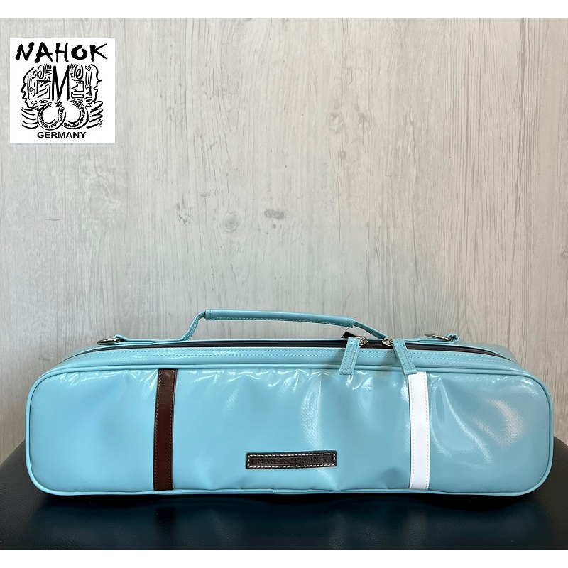 【古點子】NAHOK 限量長笛包（Ｃ）日本防潑水長笛包 薄荷巧克力色 ♪ フルートケースガード Flute bag