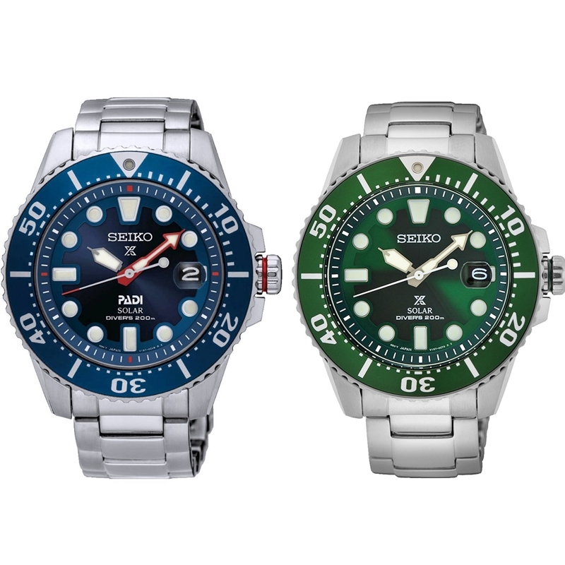 SEIKO精工PROSPEX太陽能 SOLAR DIVER  鋼錶【Watch On-line Store】