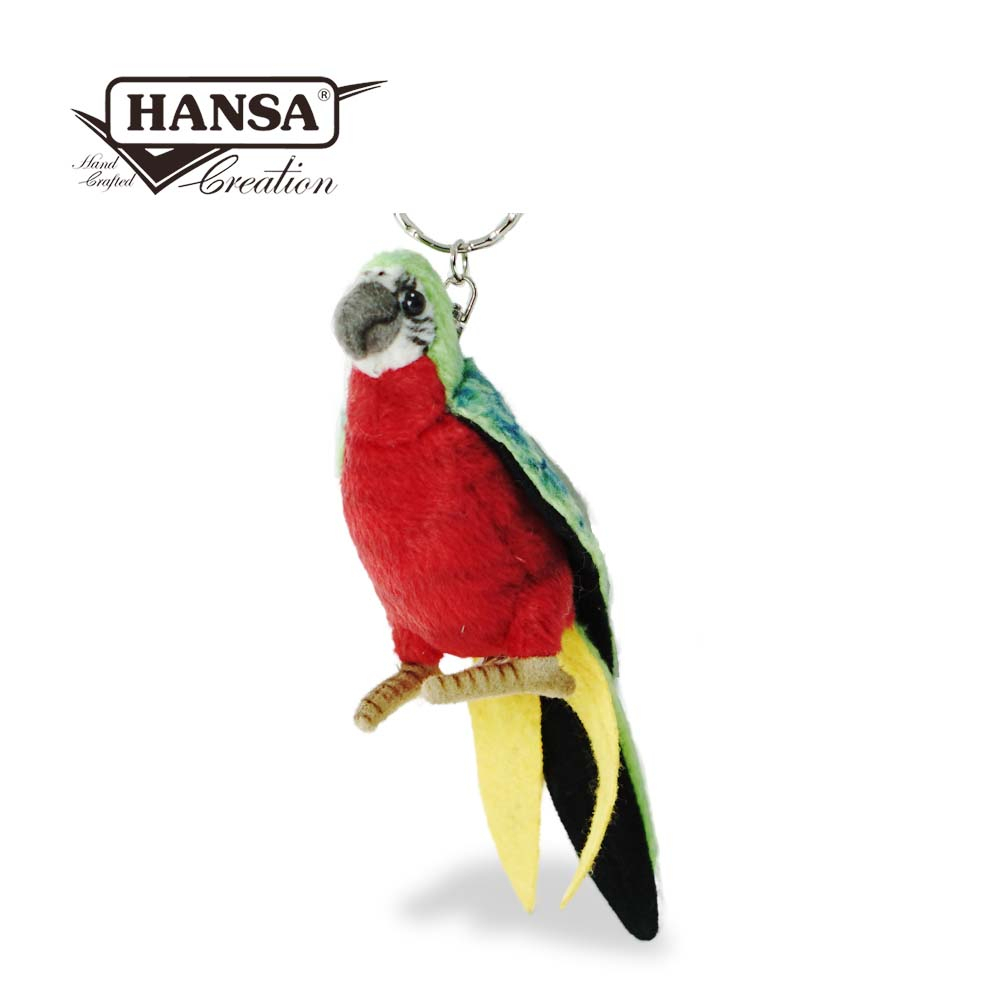 Hansa 6459-鸚鵡鑰匙圈
