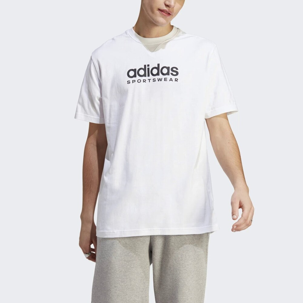 Adidas M All Szn G T 男 短袖 上衣 T恤 運動 休閒 寬鬆 純棉 舒適 好穿 白色 IC9821