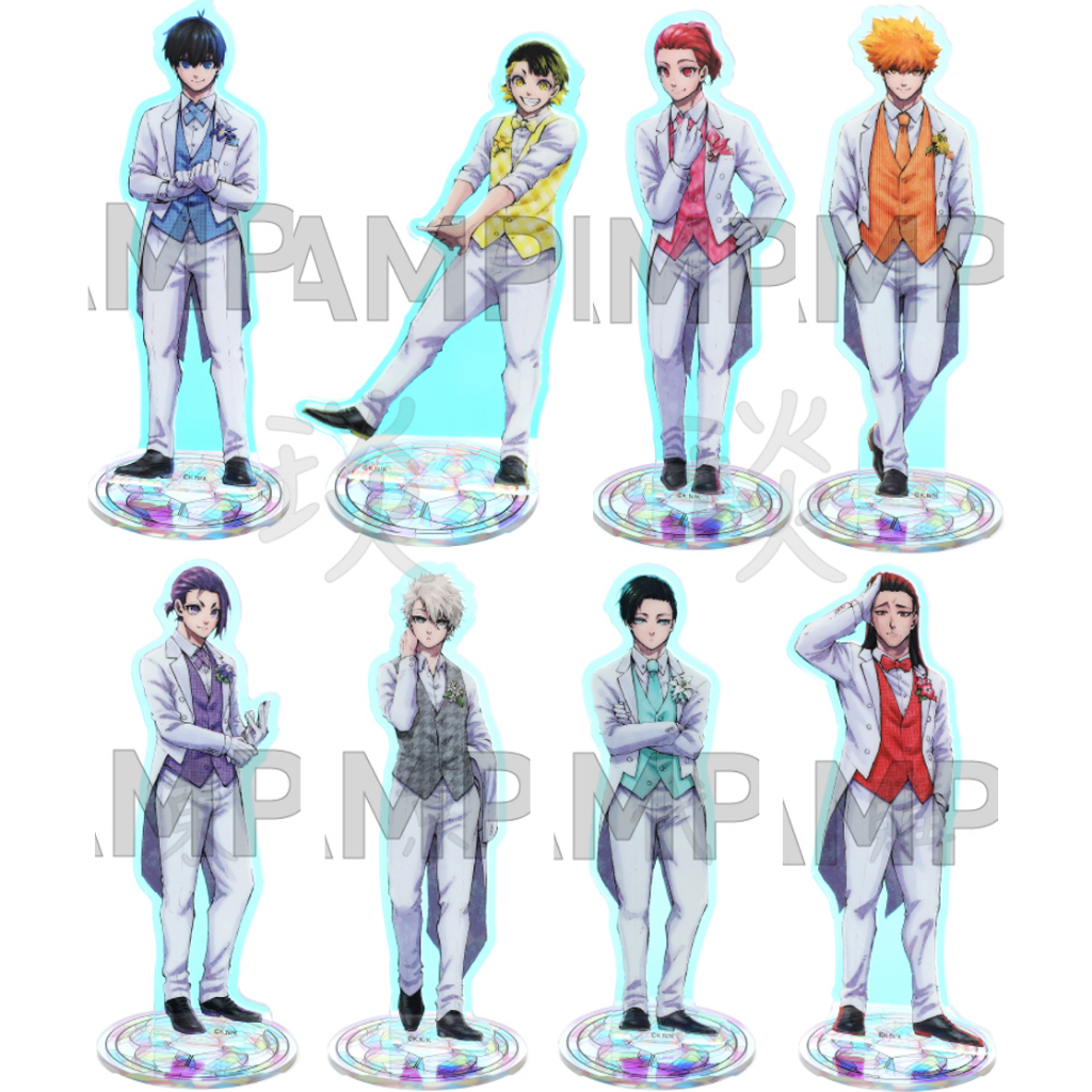 【琰琰東京代購】現貨日版 藍色監獄展 原畫展 立牌 糸師凜 凪誠士郎 御影玲王 蜂樂迴 千切 潔世一 國神鍊介 原畫立牌