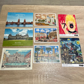 國外旅遊明信片✈️ 美國 歐洲巴黎德國英國 日本京都 美術館