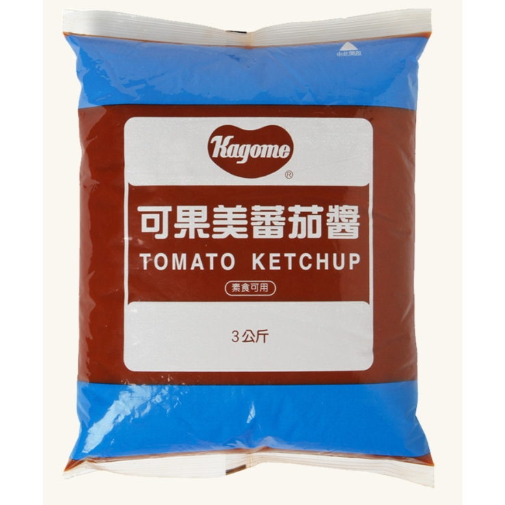 可果美番茄醬 可果美 番茄醬 蕃茄醬 軟袋蕃茄醬 柔軟袋 3kg 5kg