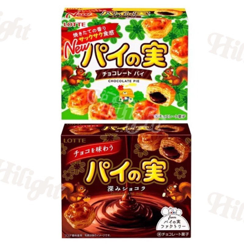 《現貨速發》日本直進 🎀 樂天LOTTE 🎀 派的果實 巧克力千層派