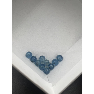【水晶靈-HSIANG-DRUN】海水藍寶6mm散珠單顆尚有庫存【聊聊】談#C39-4
