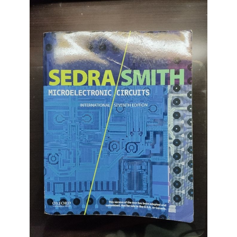 ［二手］Sedra Smith Microelectronic Circuits 第七版 電子學用書